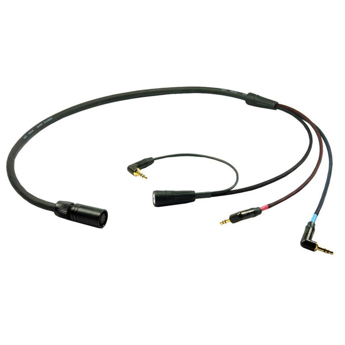 

Remote Audio 3' ENG Breakaway Cable with 12" Fan