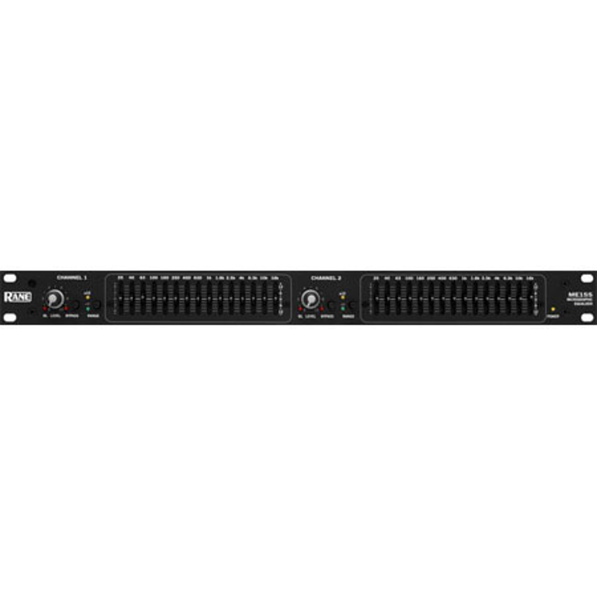

Rane ME 15S Dual Channel 15-Band MicroGraphic Equalizer