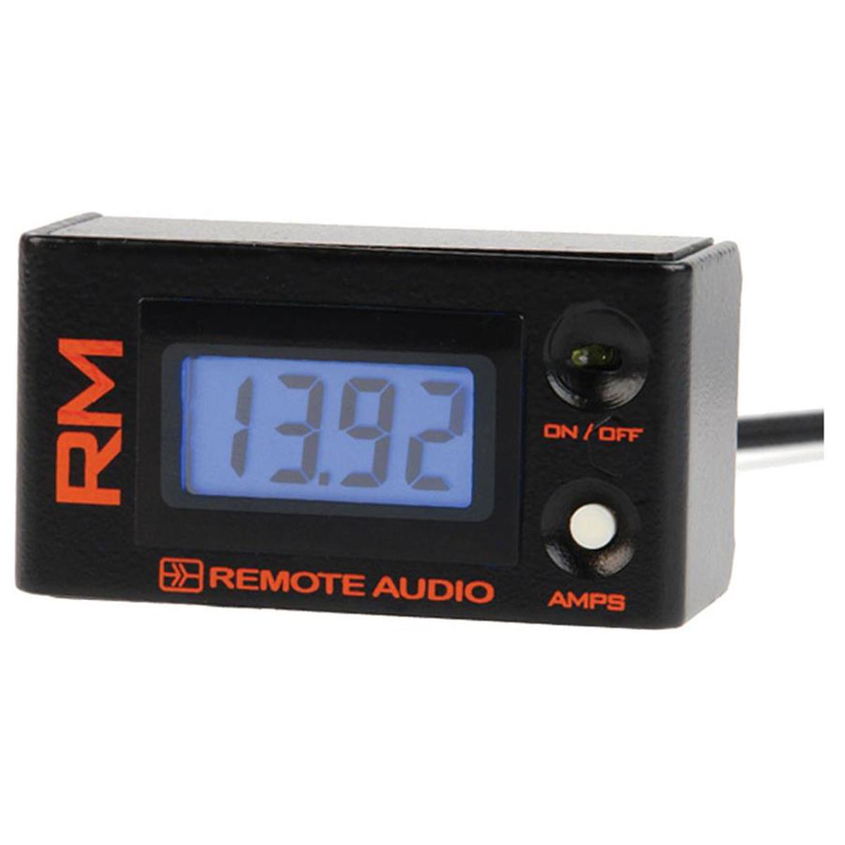 

Remote Audio RMv2 Remote Meter with 4' Cable for Battery Distribution Systems