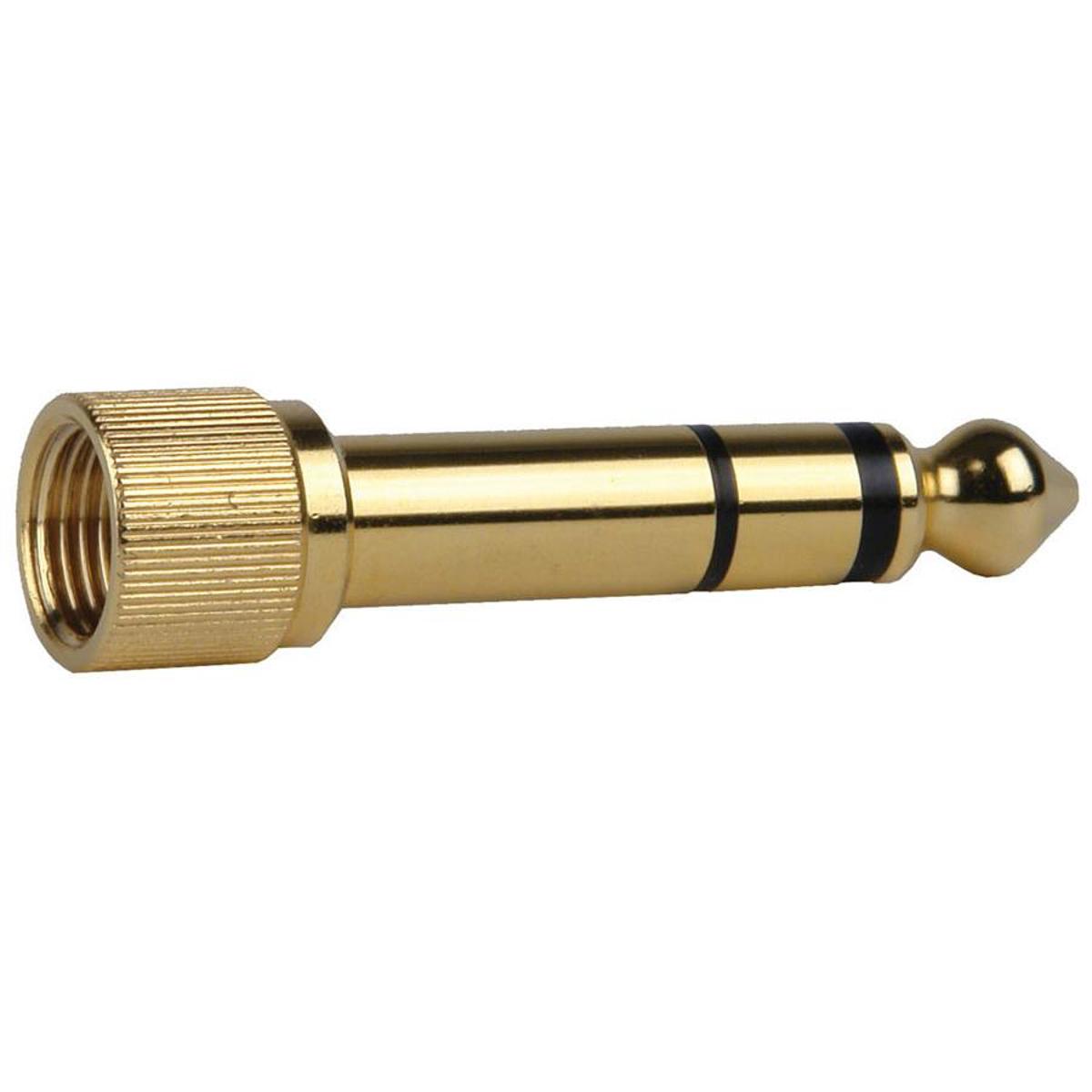 

Remote Audio 1/8" Female to 1/4" Male TRS Screw-on Adapter