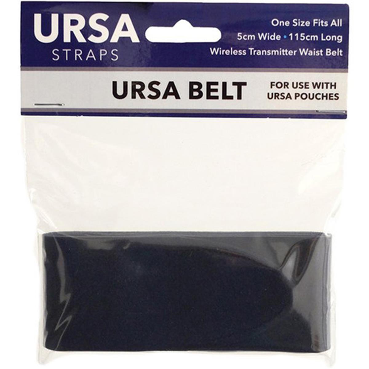 Image of URSA Waist Belt for Transmitters Black