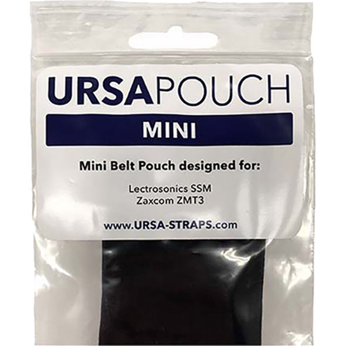 

URSA Belt Pouch with Clip for Transmitters, Mini Black