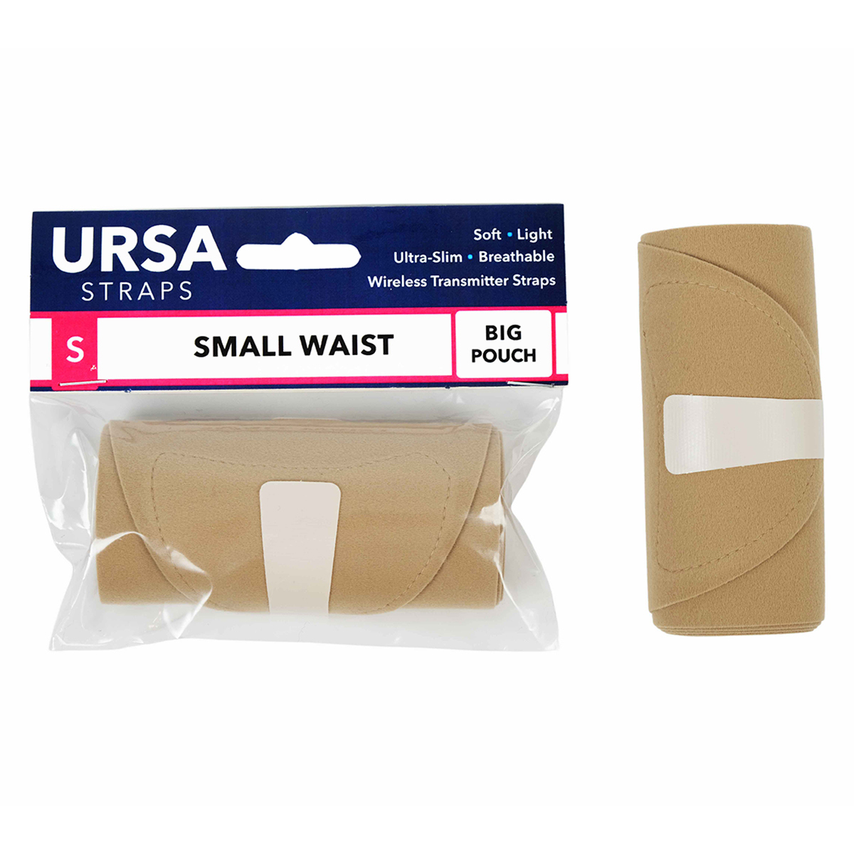

URSA Waist Strap with Big Pouch, Small Beige