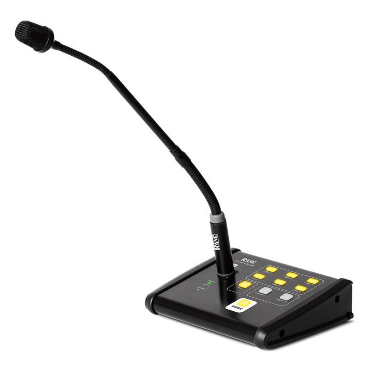 

Rane Commercial Zone Pager Tabletop Paging Station with Super-Cardioid Mic