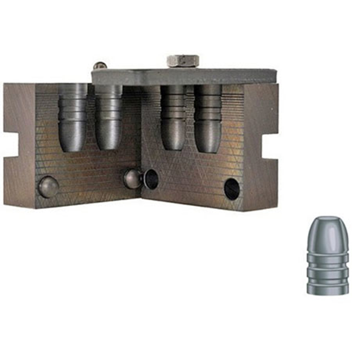 

RCBS 2-Cavity Bullet Mold for 45-325-FN-U 45 Caliber, 325 Grain, .458" Dia