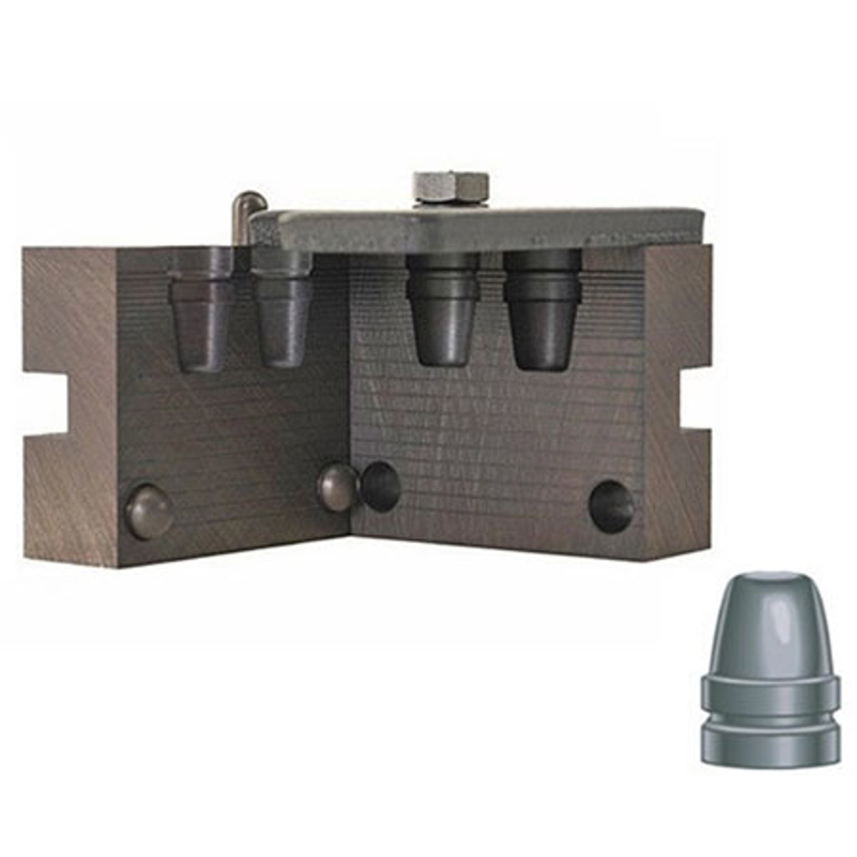 

RCBS 2-Cavity Bullet Mould 45-201-SWC for 45 Caliber 201 Grain Semi-Wadcutter