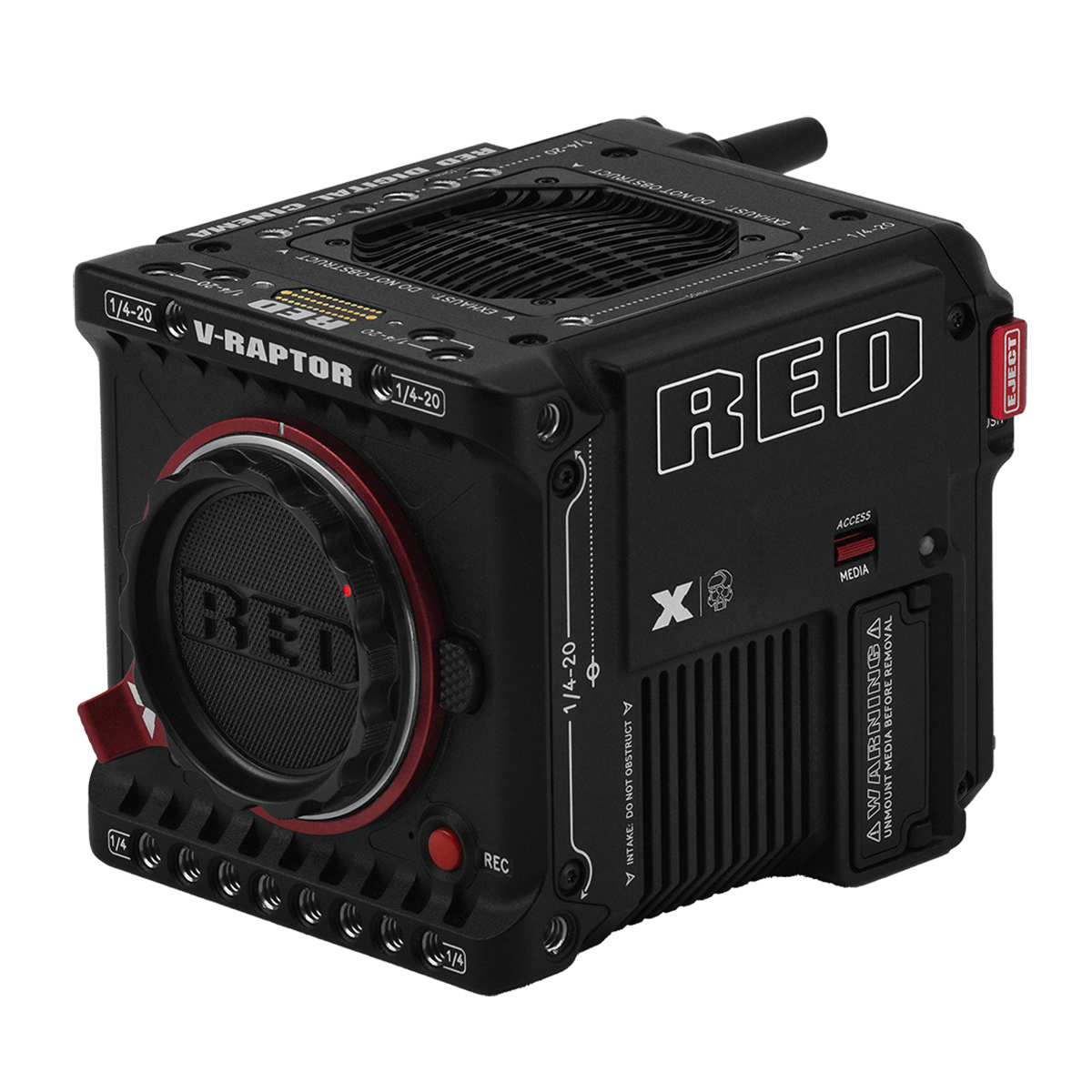 

RED Digital Cinema V-RAPTOR (X) 8K VV DSMC3 Cinema Camera, V Battery Mount