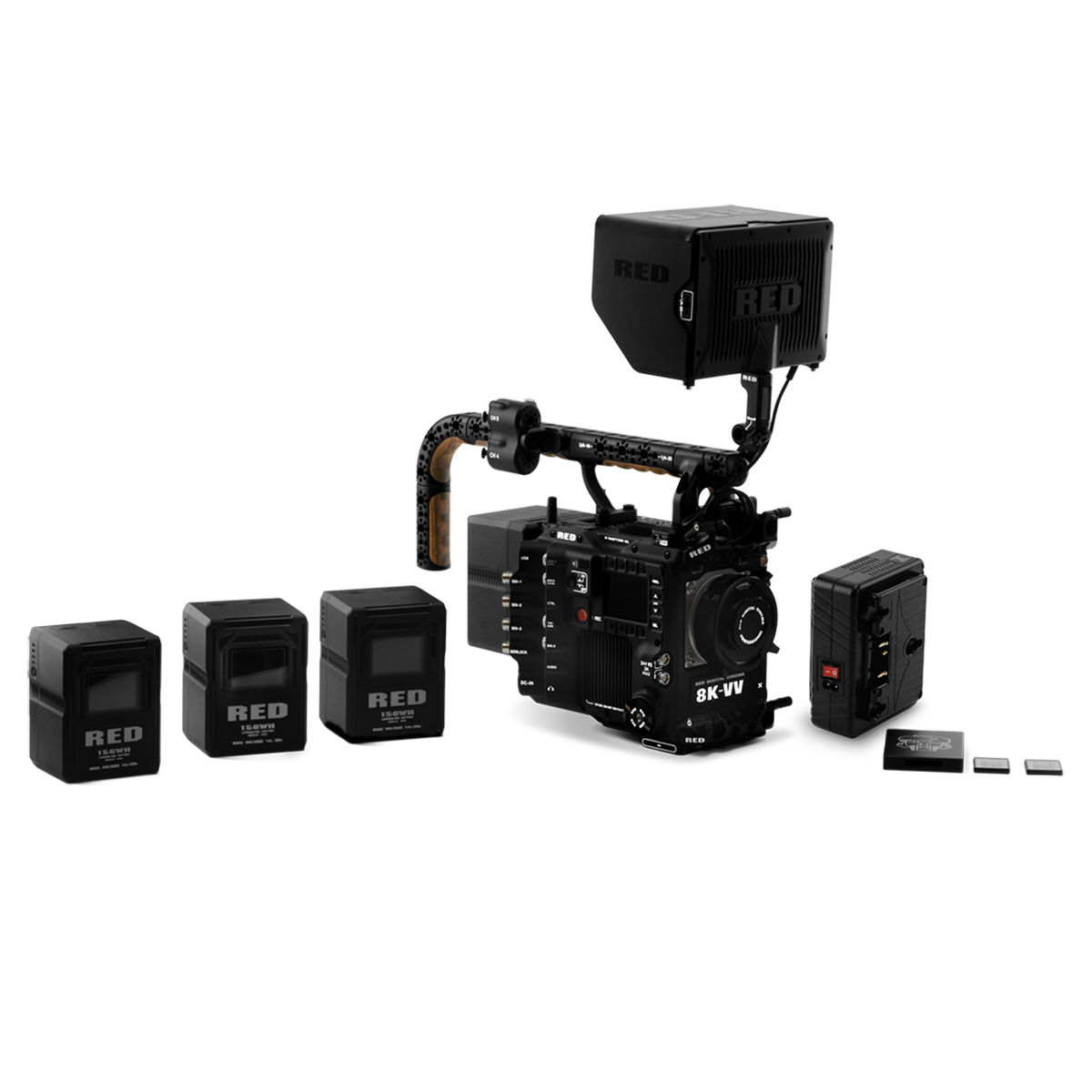 

RED Digital Cinema V-RAPTOR XL (X) 8K VV DSMC3 Cinema Camera Production Pack Gold Mount