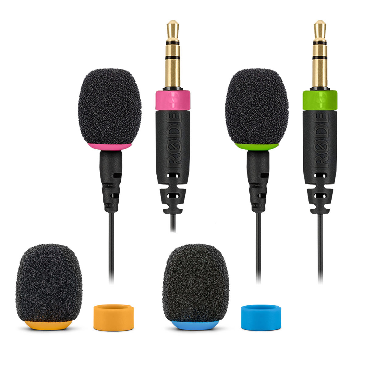 

Rode COLORS 2 Accessory Set for Wireless GO, GO II, Lavalier GO and smartLav+