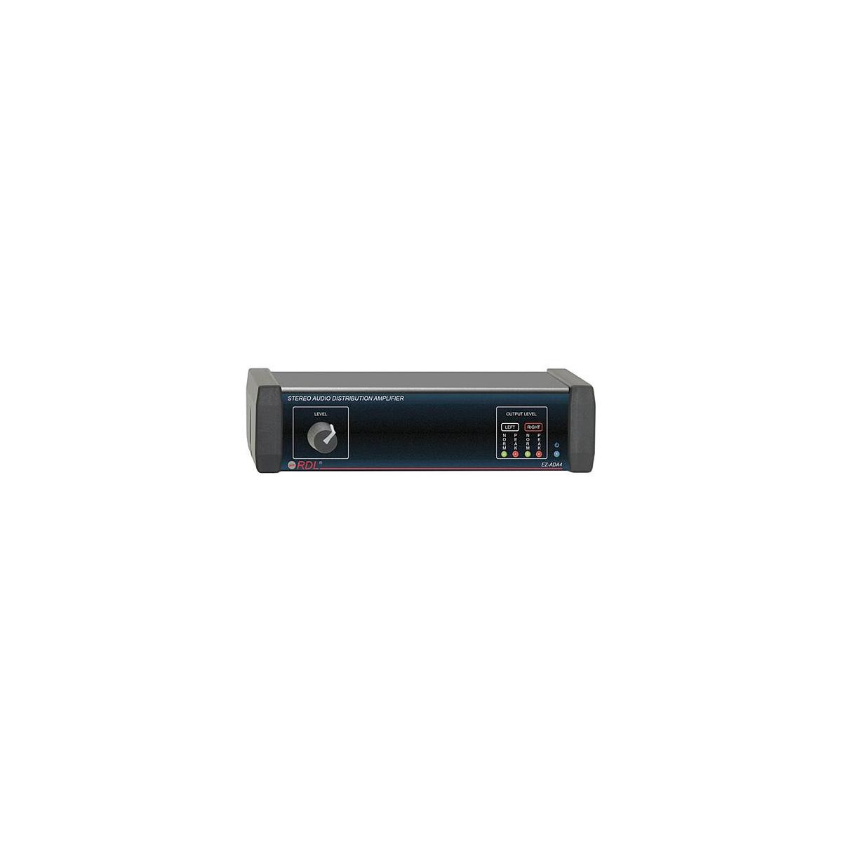 Image of RDL EZ-ADA4 1x4 Stereo Audio Distribution Amplifier