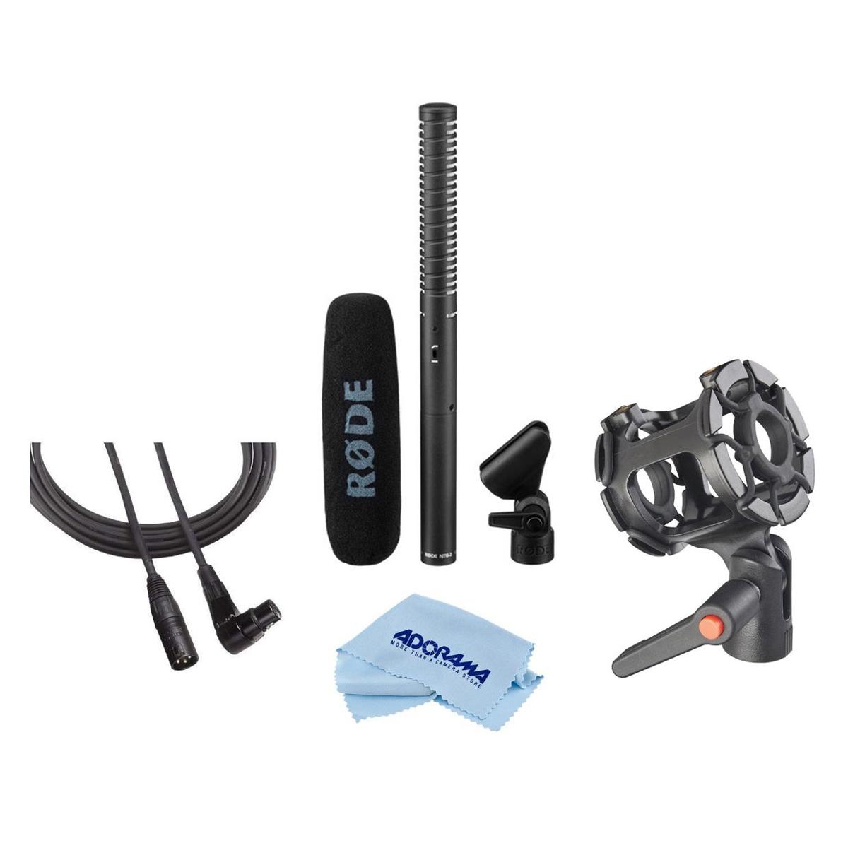 

Rode NTG-2 Dual Powered Directional Shotgun Microphone With Accessory Bundle