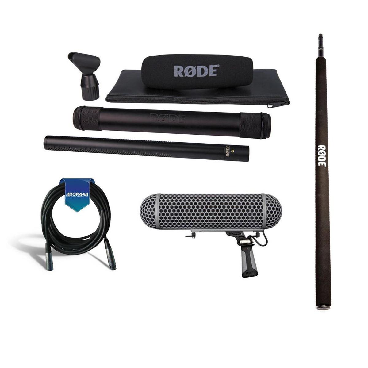

Rode NTG-3 RF-Bias Shotgun Microphone, Black With Accessory Bundle