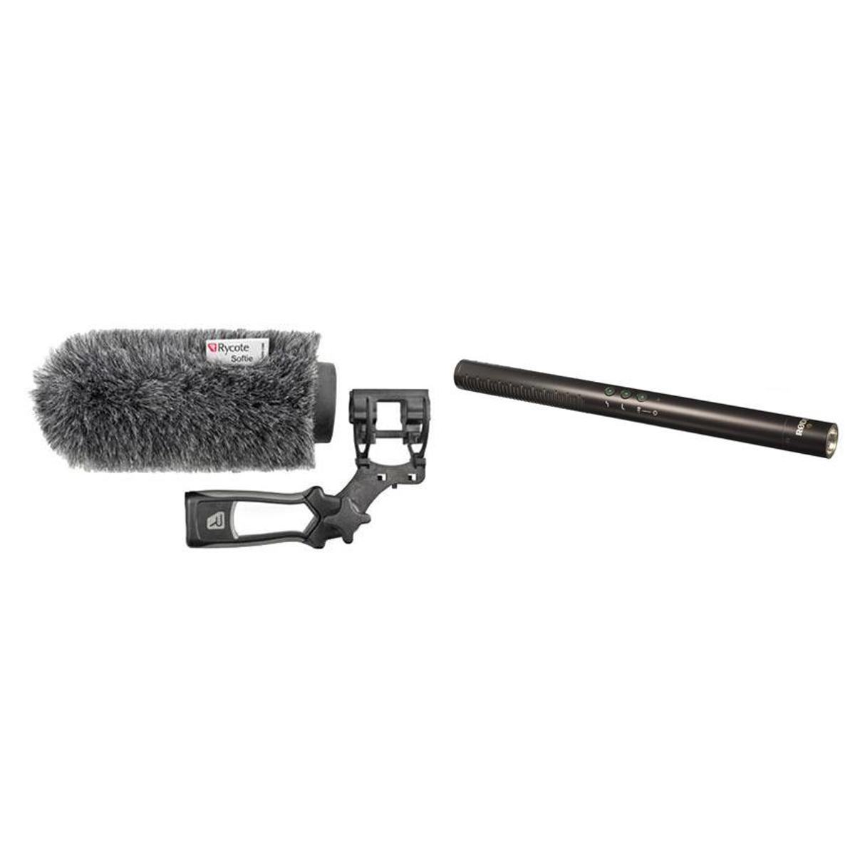 

Rode NTG-4+ Directional Condenser Shotgun Microphone with Deluxe Boom Kit
