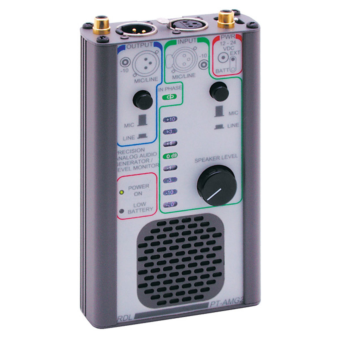 

RDL PT-AMG2 Audio Signal Generator and Monitor