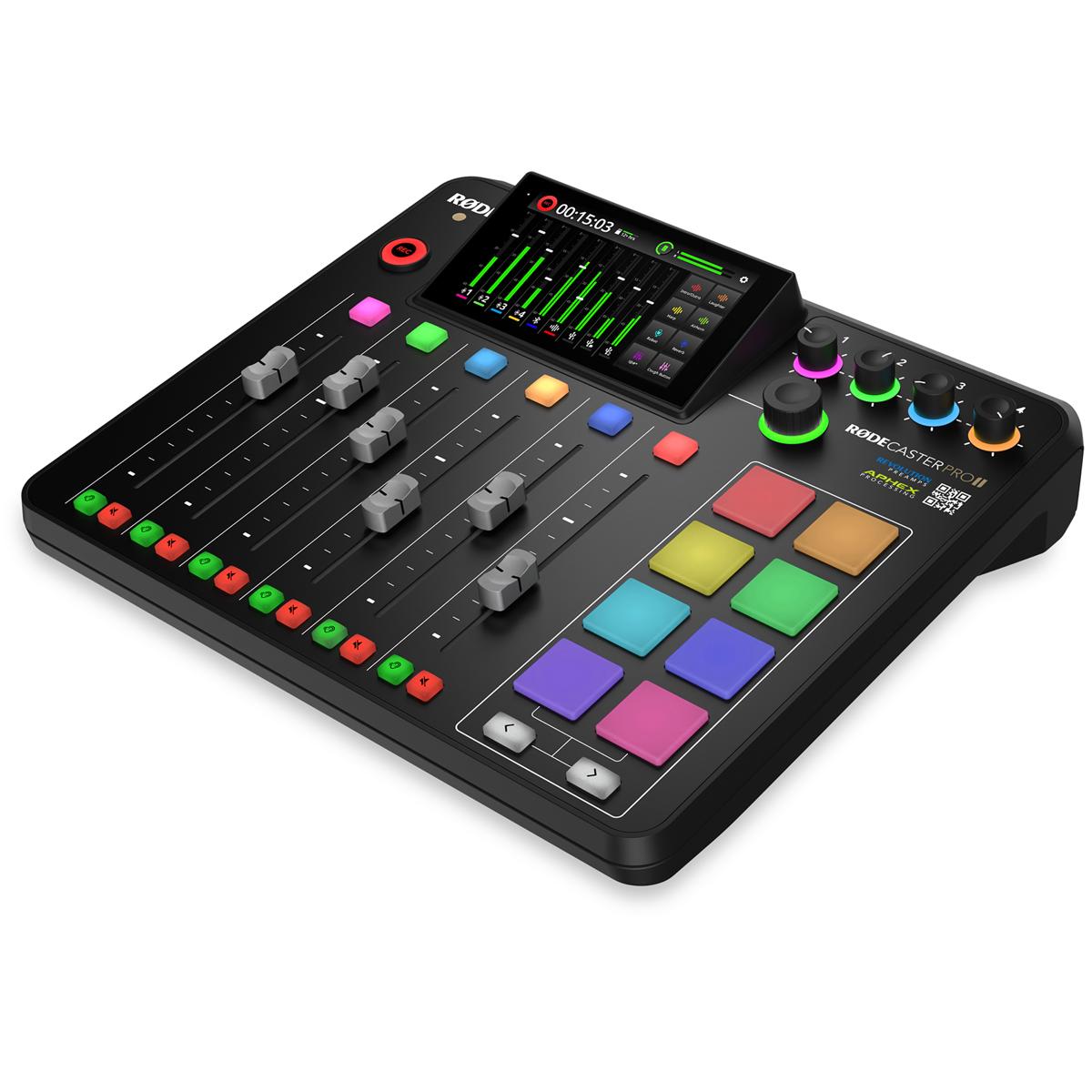 Встроенная студийная консоль для производства звука Rode RODECaster Pro II, черный #RCPII