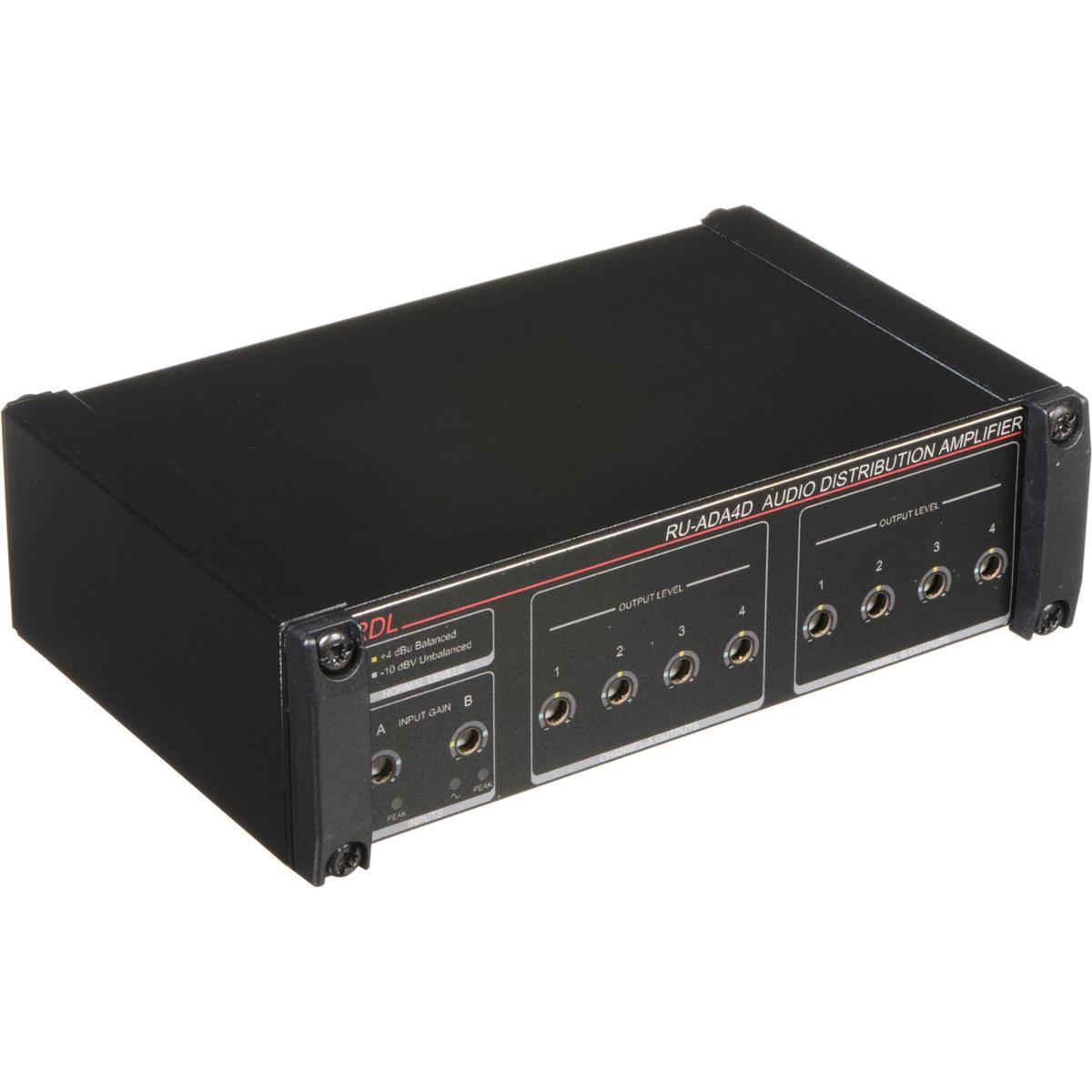 Image of RDL RU-ADA4D Audio Distribution Amplifier