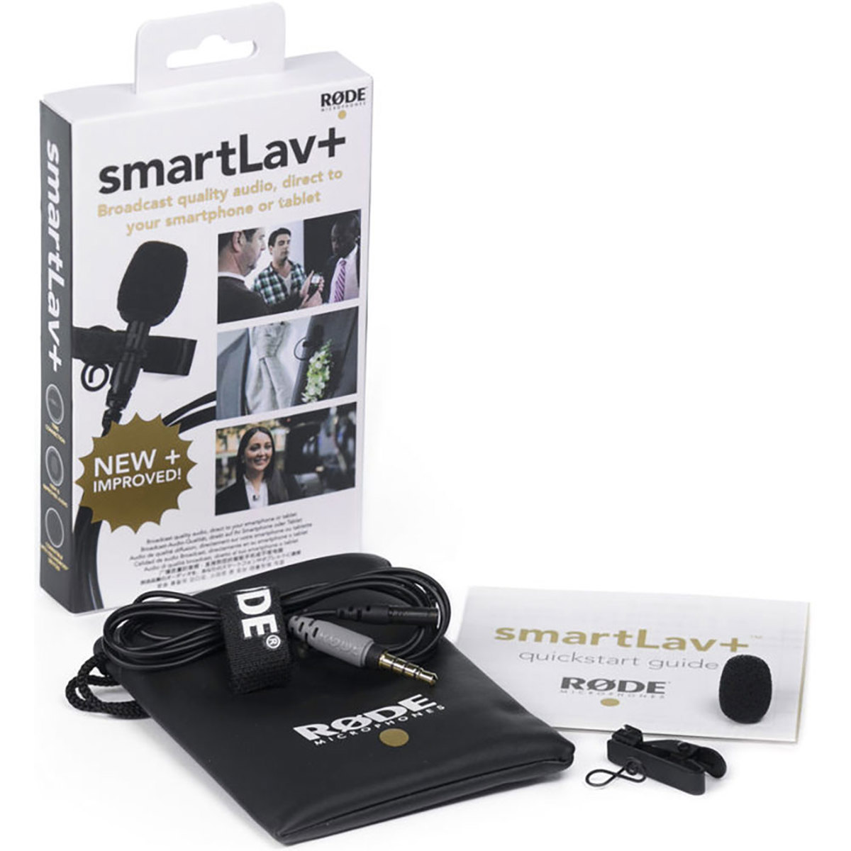 Rode SmartLav+ Lavalier Microphone for Smartphones #SMARTLAV+ ...