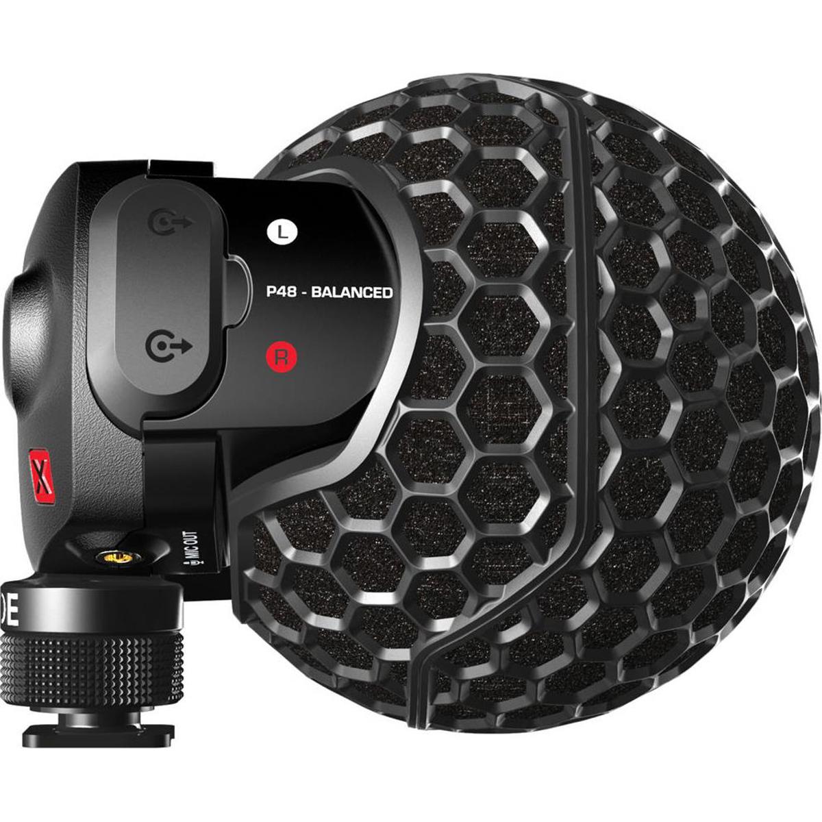 

Rode Stereo VideoMic X Broadcast-Grade Stereo On-Camera Microphone
