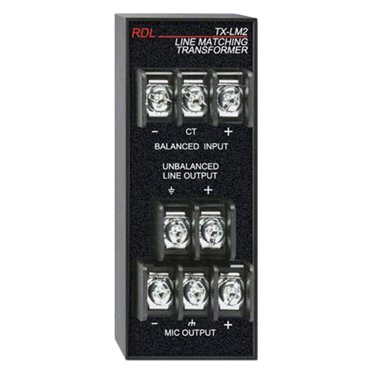 

RDL TX-LM2 Line Level to Microphone Level Transformer