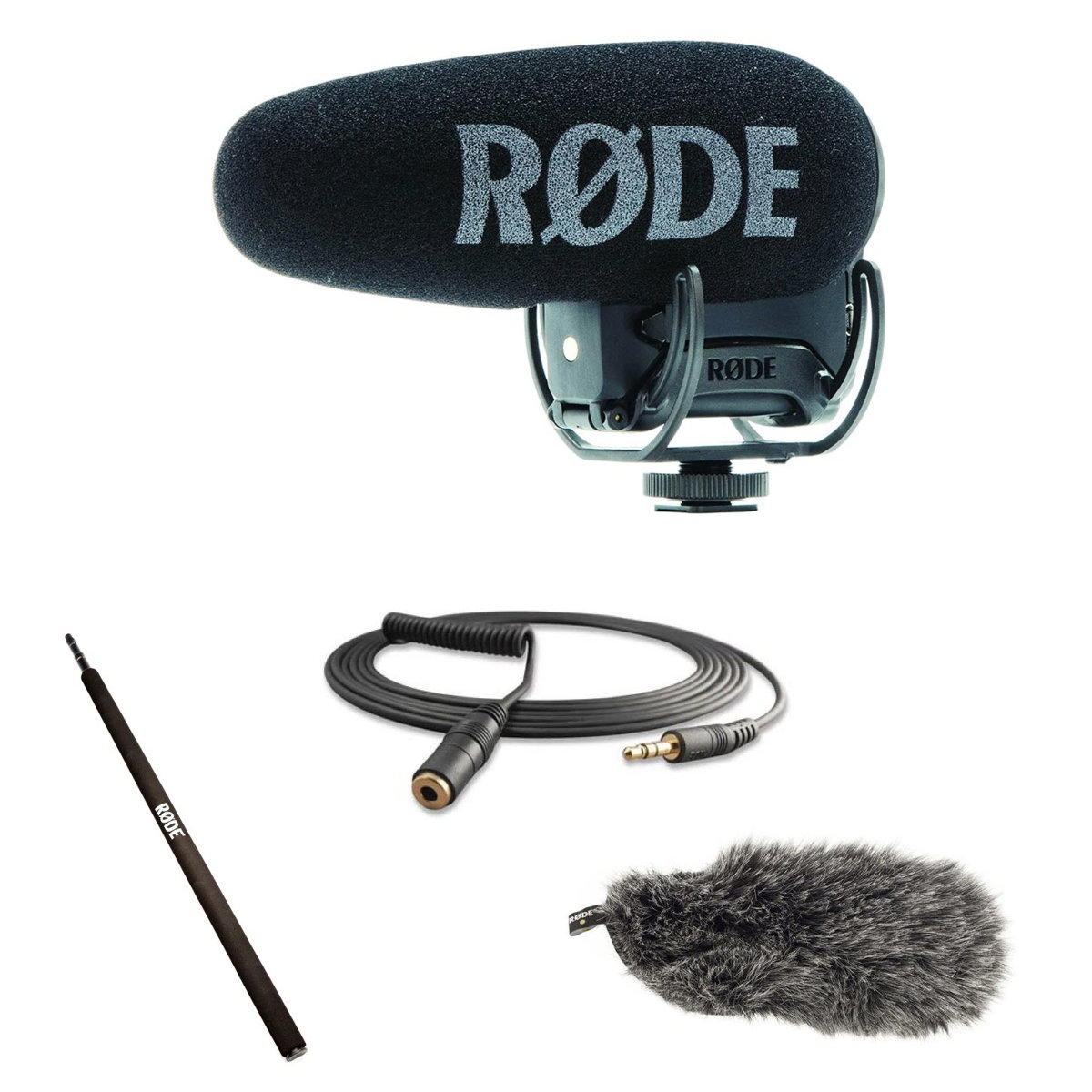 

Rode VideoMic Pro+ Directional On-Camera Microphone with Accessories Kit