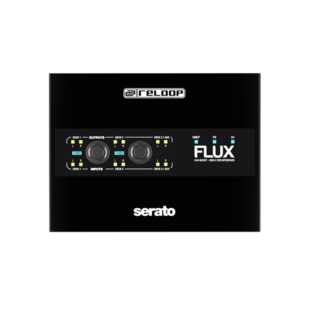 

Reloop Flux 6x6 In/Out USB-C DVS Audio Interface for Serato DJ Pro