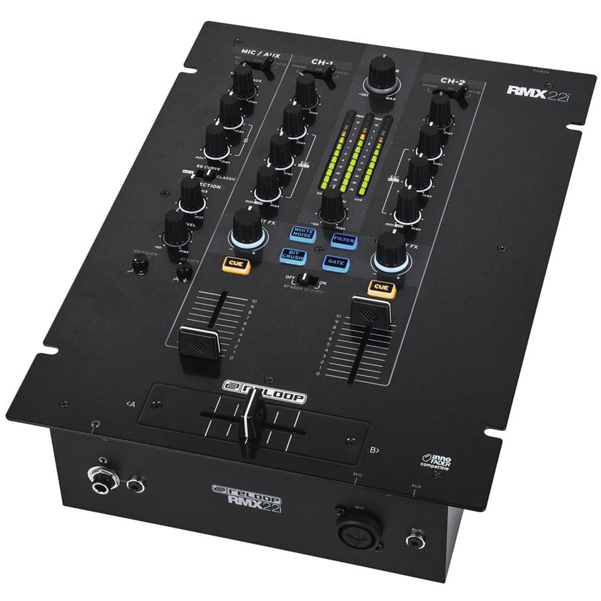 

Reloop RMX-22i 2+1 Channel DJ Mixer with Digital FX & Smart Device Connectivity