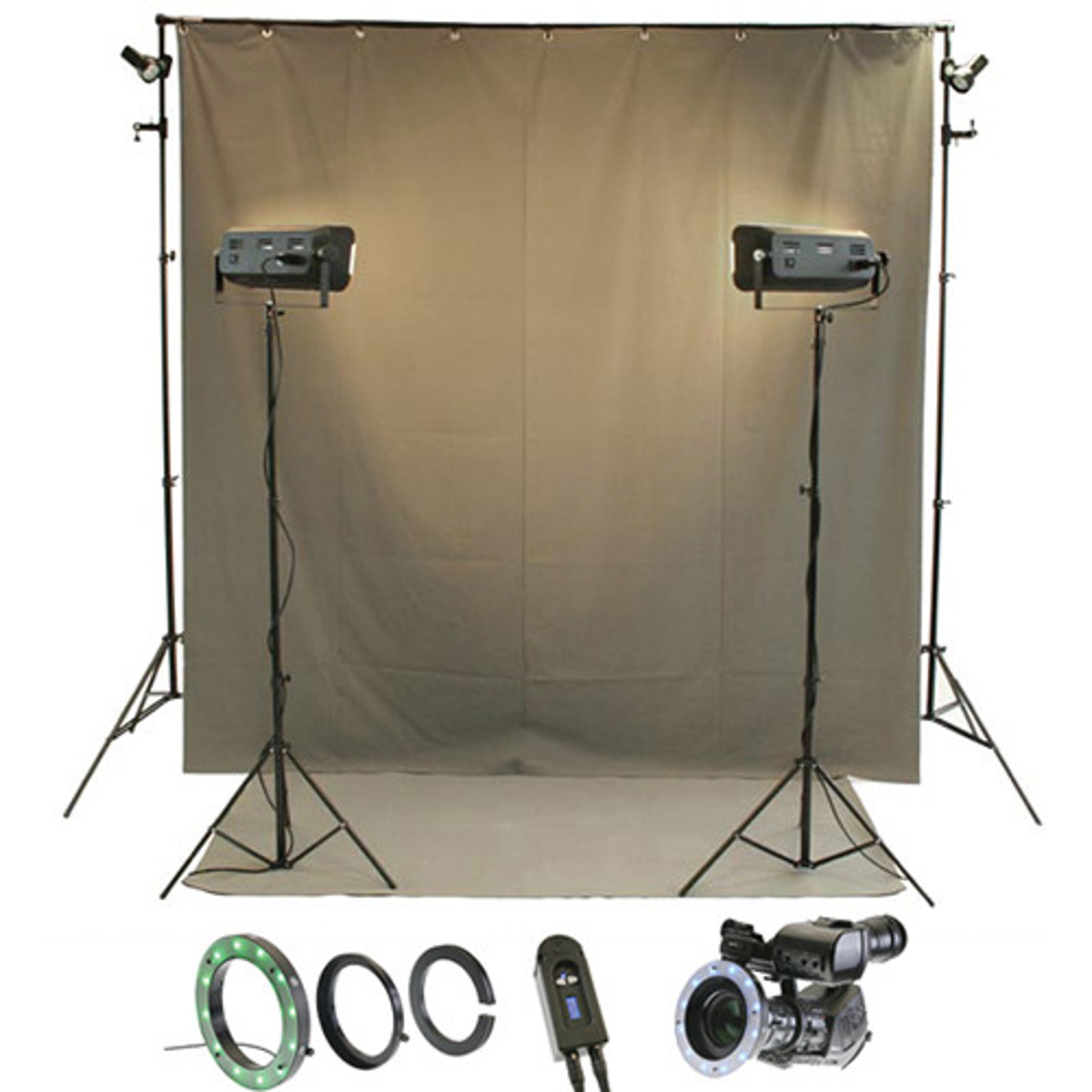 

Reflecmedia 8x8' Wideshot All in One Bundle with Small Dual LiteRing