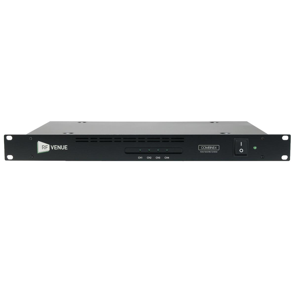 

RF Venue COMBINE4 4-Channel Antenna Signal Combiner for IEM Transmitters