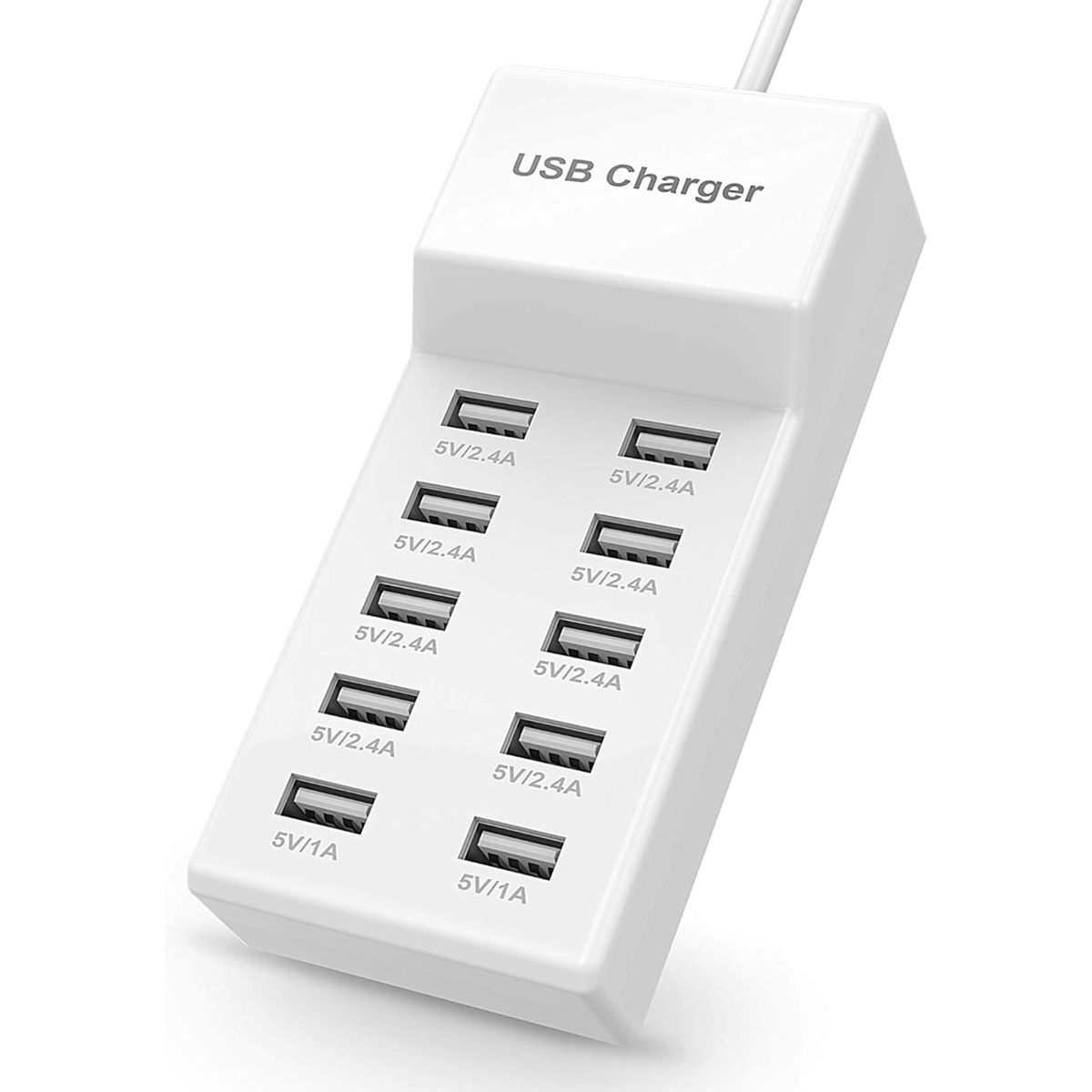 

Amazon USB Charging Station with Rapid Charging Auto Detect Technology, White