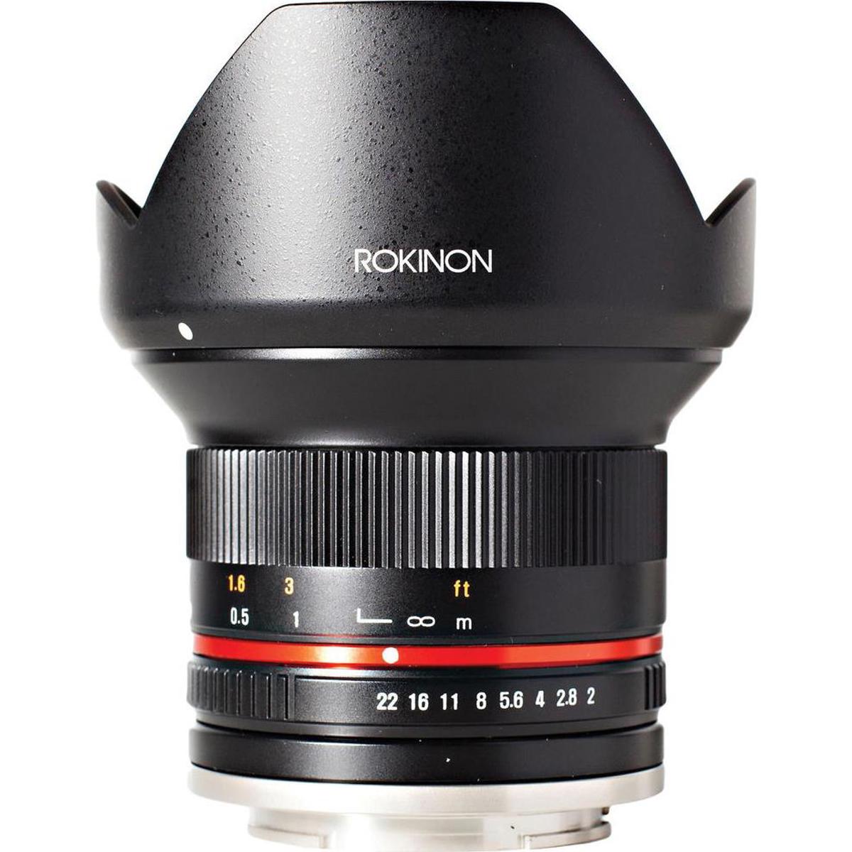 

Rokinon 12mm f/2.0 NCS CS Lens for Canon M Mirrorless Camera Mount
