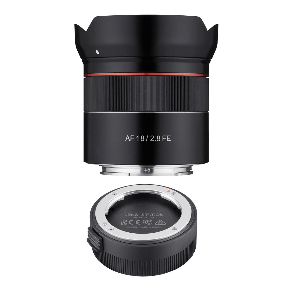 

Rokinon AF 18mm f/2.8 FE Lens for Sony E with Lens Station