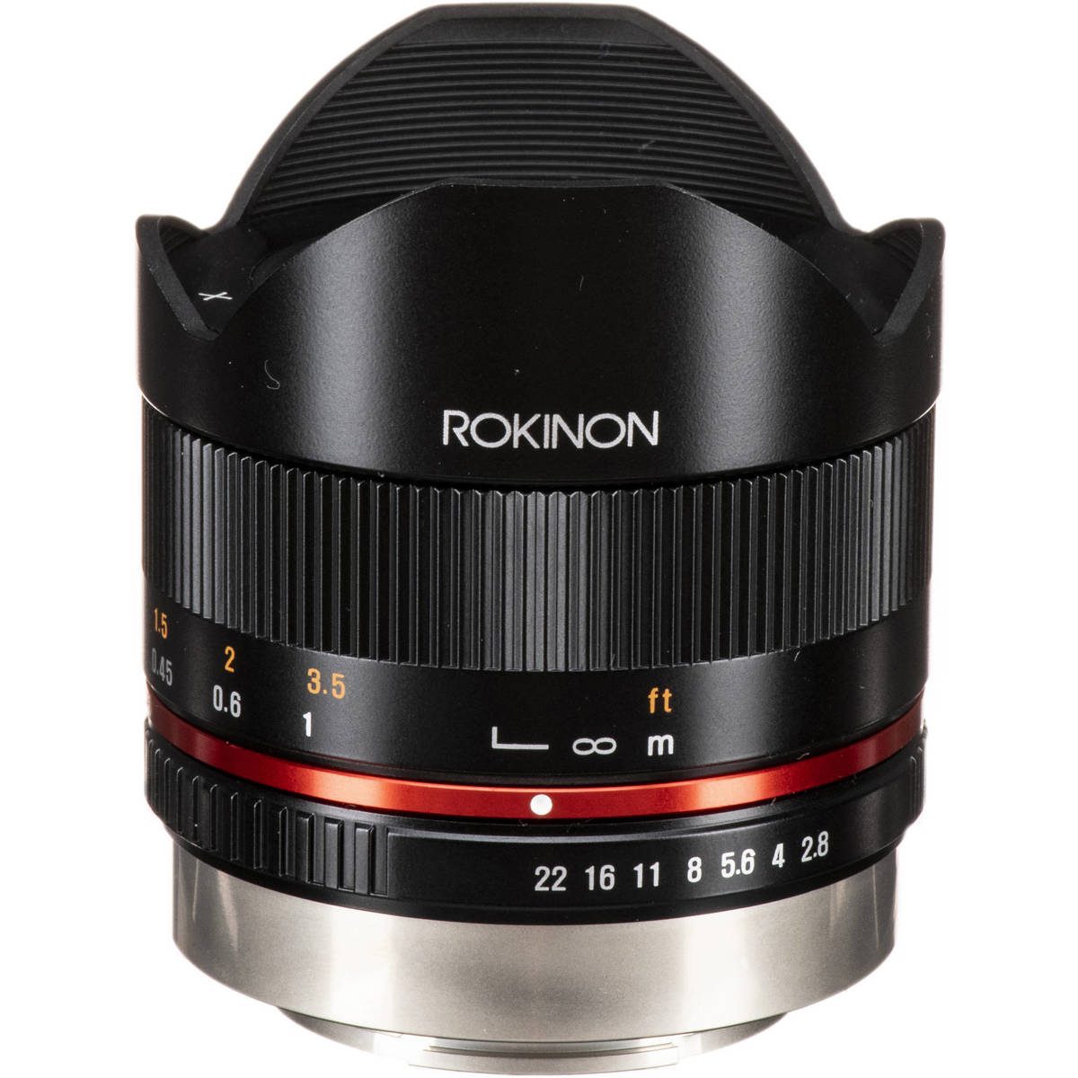 

Rokinon 8mm f/2.8 Fisheye Lens for Fujifilm X, Black