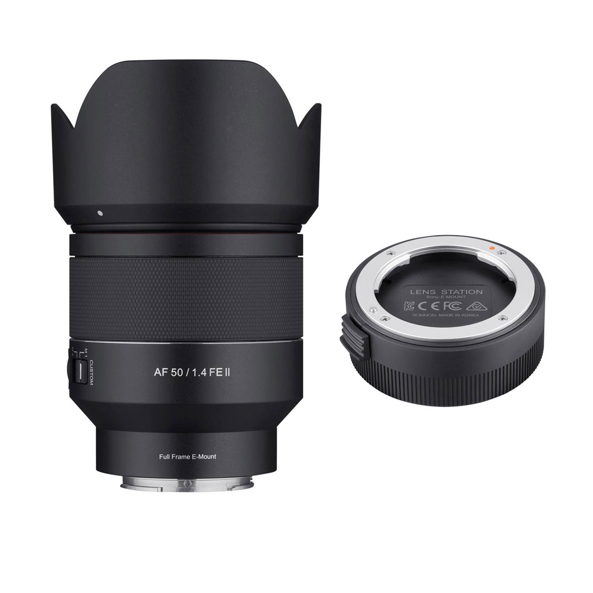 

Rokinon 50mm f/1.4 FE II Lens for Sony E with Lens Station