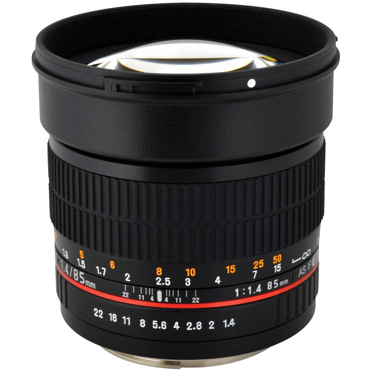 

Rokinon 85mm f/1.4 AS IF UMC Lens with AE Chip for Nikon F