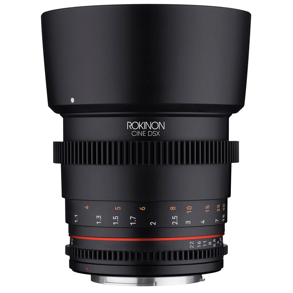 

Rokinon 85mm T1.5 Cine DSX High-Speed Lens for Nikon F