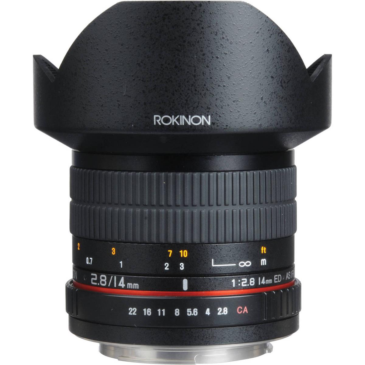 Image of Rokinon 14mm f/2.8 Lens for Micro Four Thirds