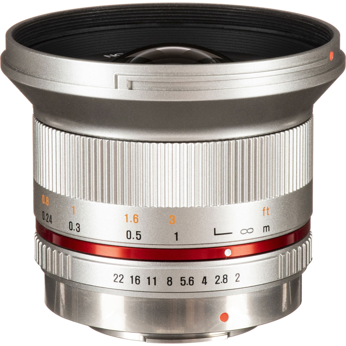 

Rokinon 12mm f/2.0 CS Lens for Micro Four Thirds, Silver