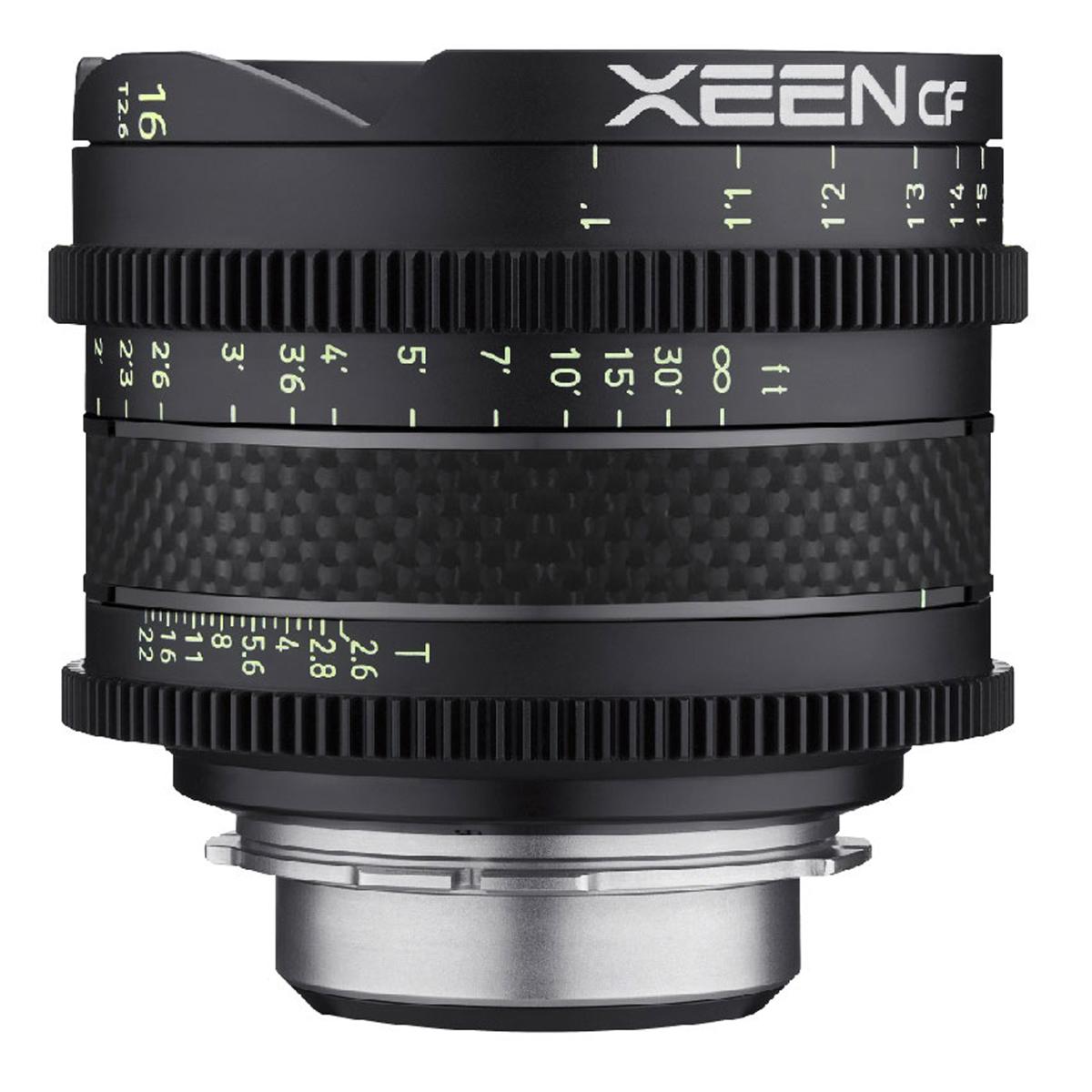 

Rokinon XEEN CF 16mm T2.6 Pro Cine Lens for Sony E