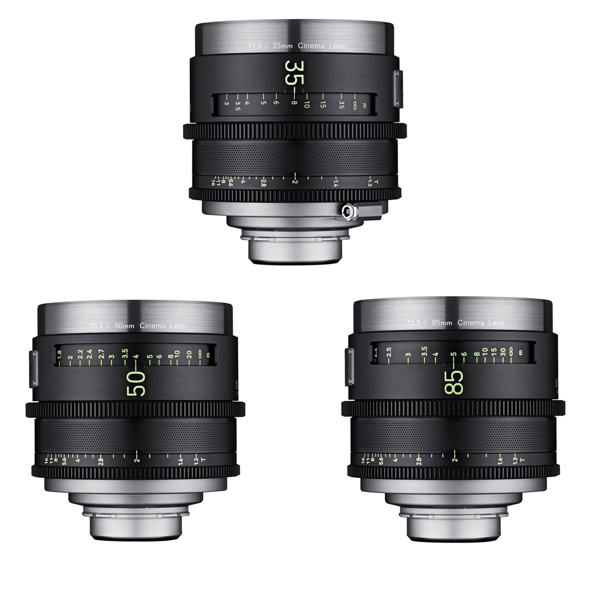 

Rokinon Xeen Meister 35mm, 50mm & 85mm T1.3 Pro Cinema 3-Lens Kit for Sony E