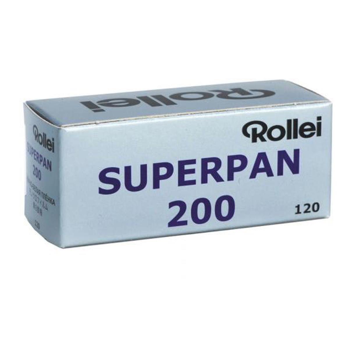 

Rollei Superpan 200 Black and White Negative Film (120 Roll Film)