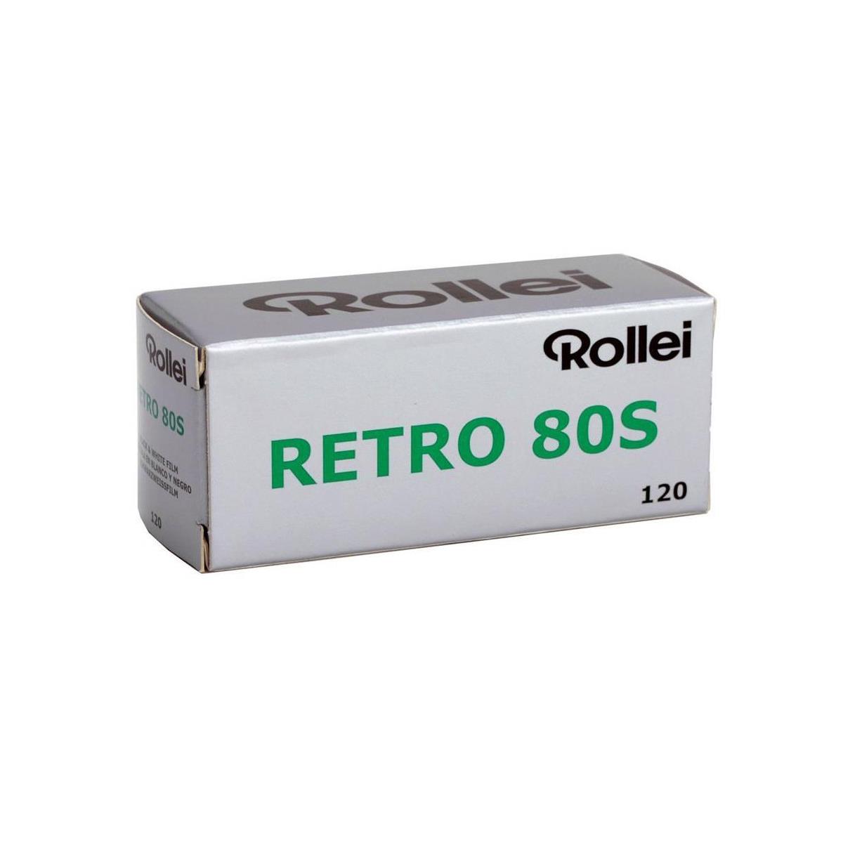 Черно-белая негативная пленка Rollei Retro 80S (120 рулонов) #810813