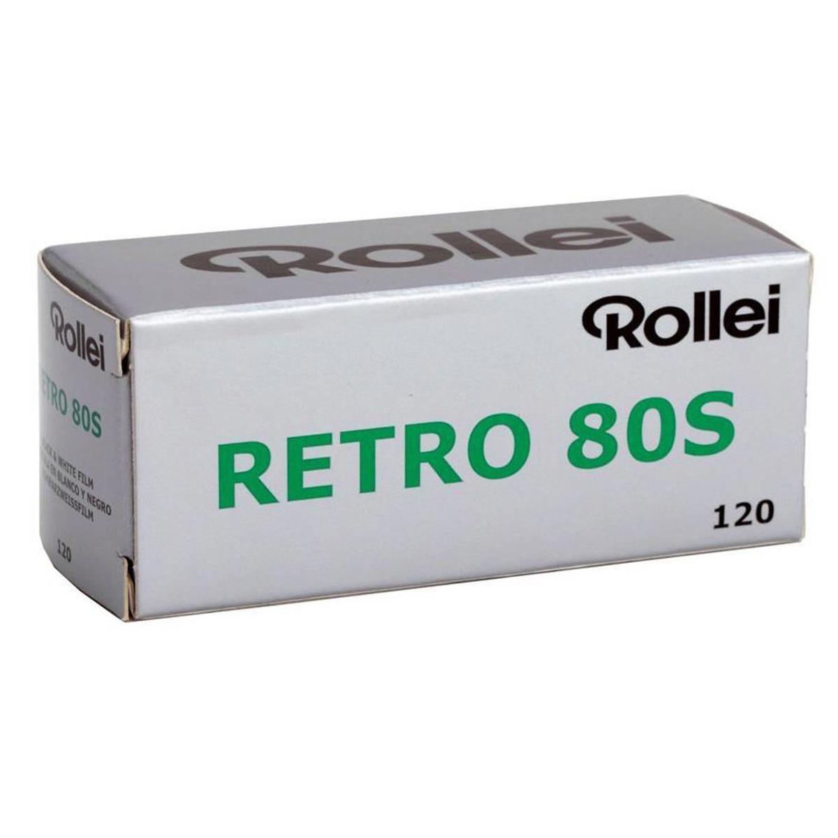 Черно-белая негативная пленка Rollei Retro 80S (120 рулонов) #810813