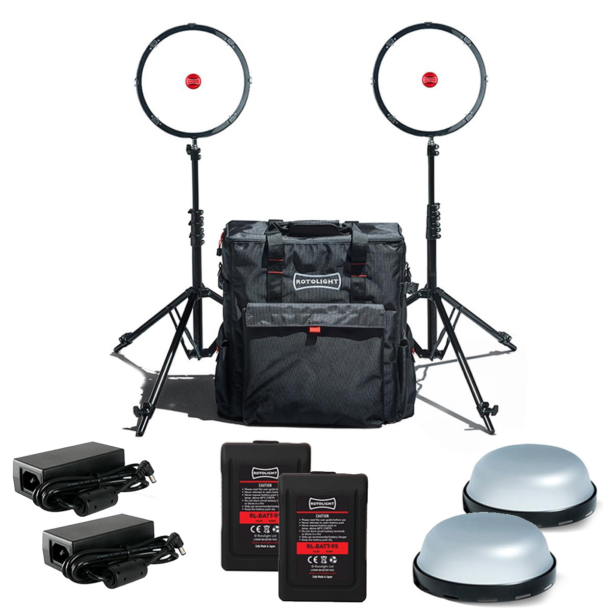 Photos - Studio Lighting Rotolight AEOS 2 RGBWW Studio LED Light Ultimate Kit RL-AEOS2-ULKIT 