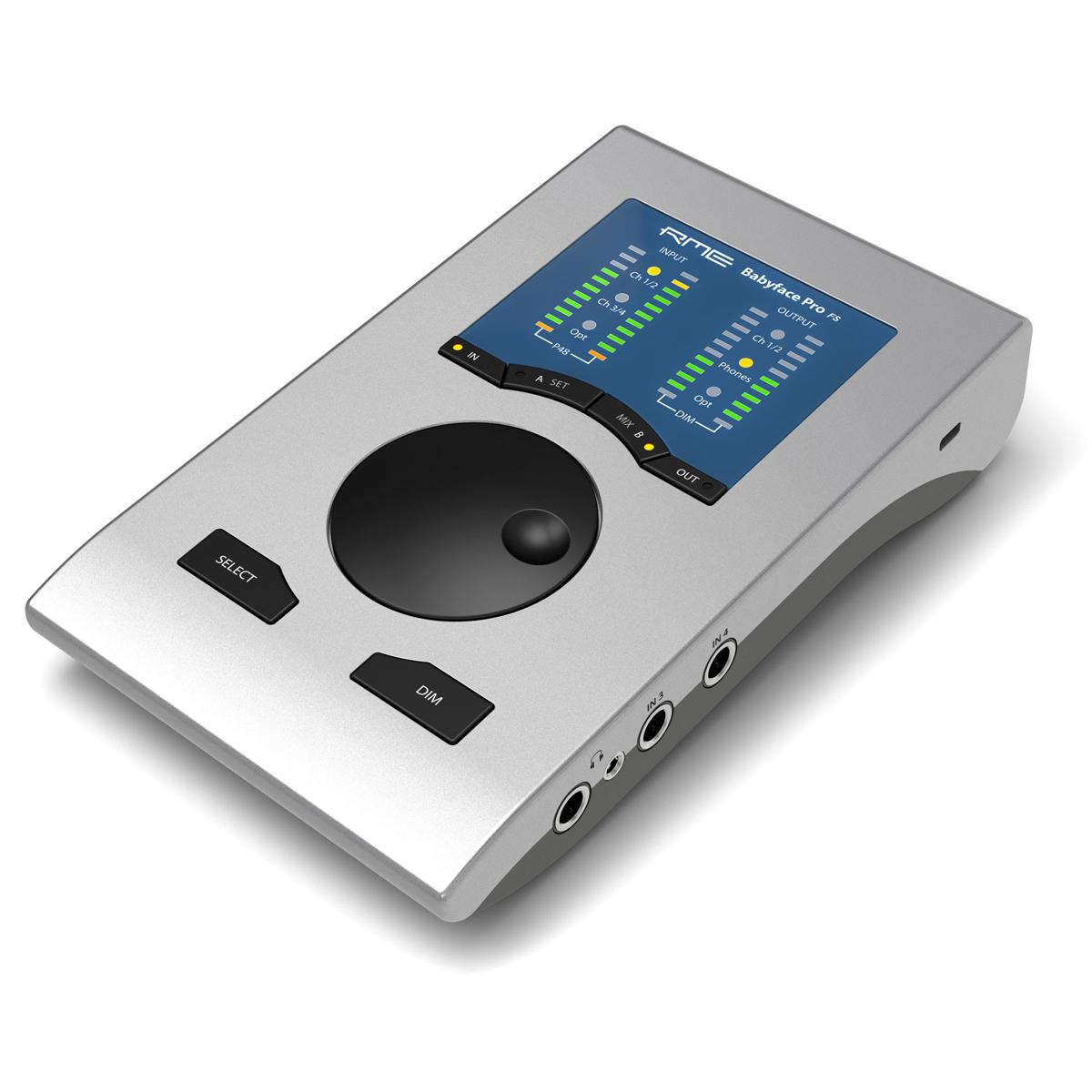 

RME Babyface Pro FS 24-CH Multi-Format Mobile USB 2.0 High-Speed Audio Interface