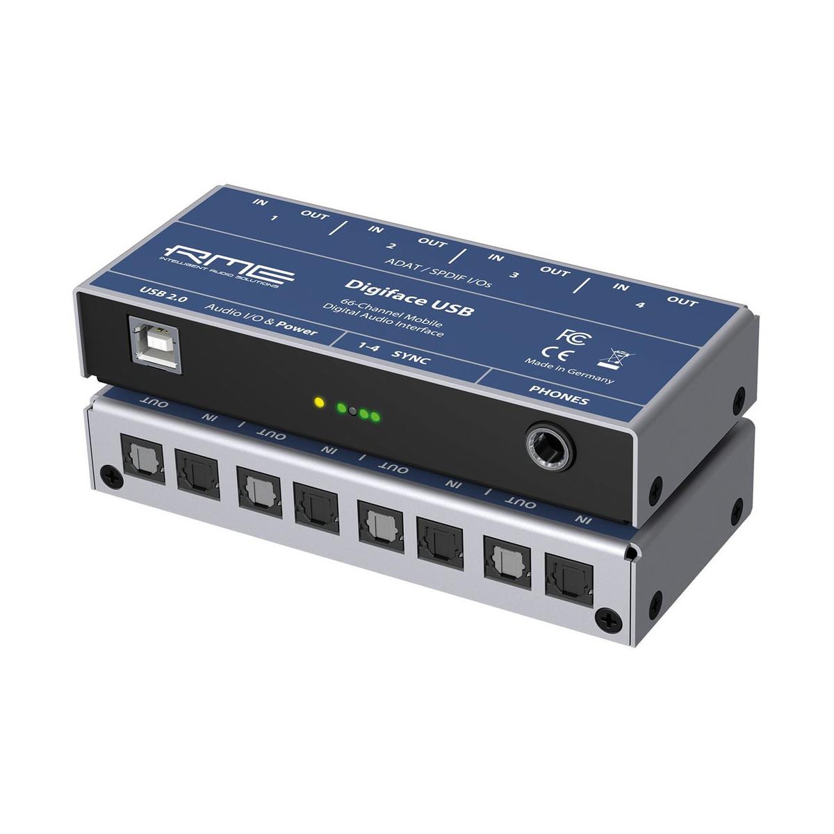 Image of RME Digiface USB 66-Channel ADAT to USB Optical Audio Interface