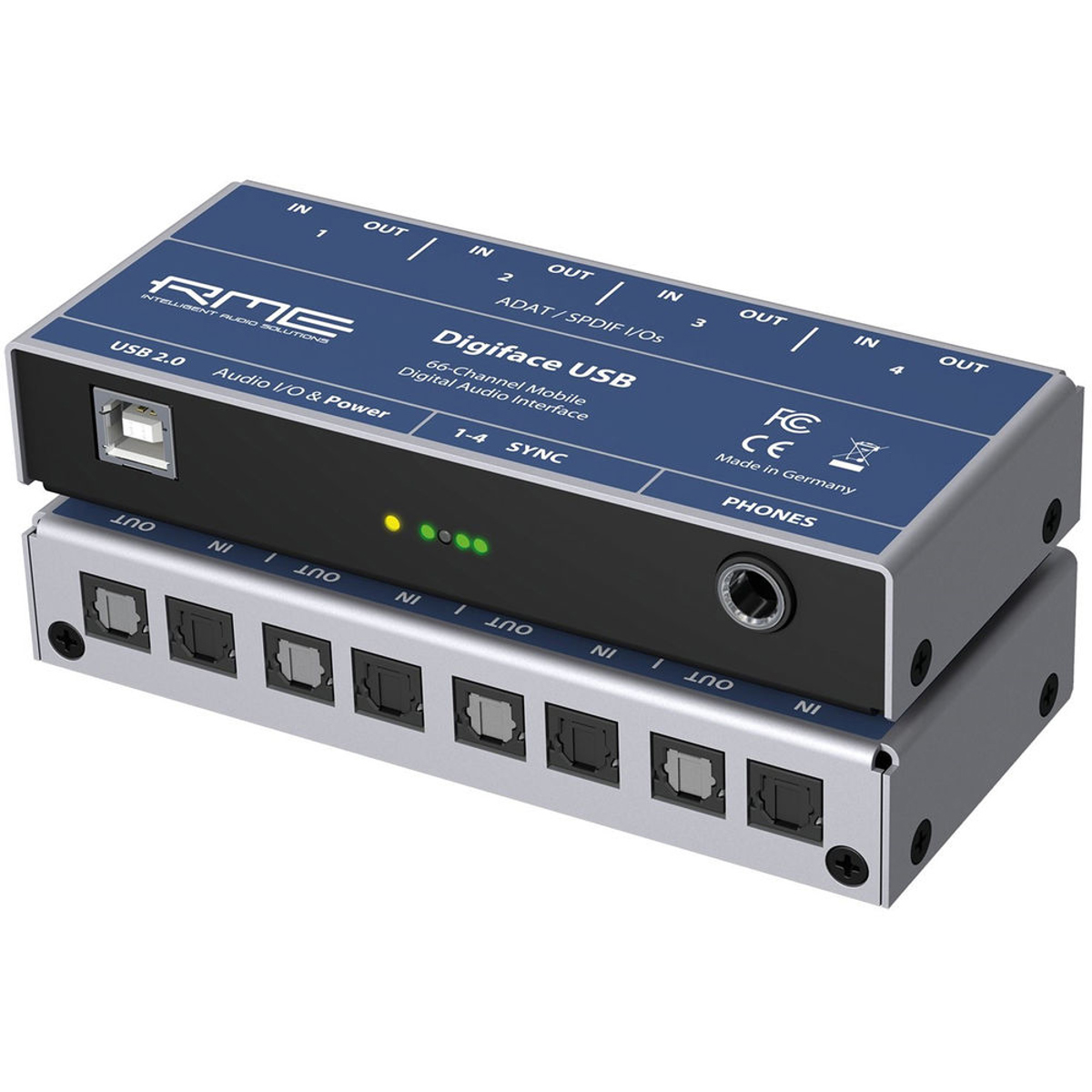 Image of RME Digiface USB 66-Channel ADAT to USB Optical Audio Interface