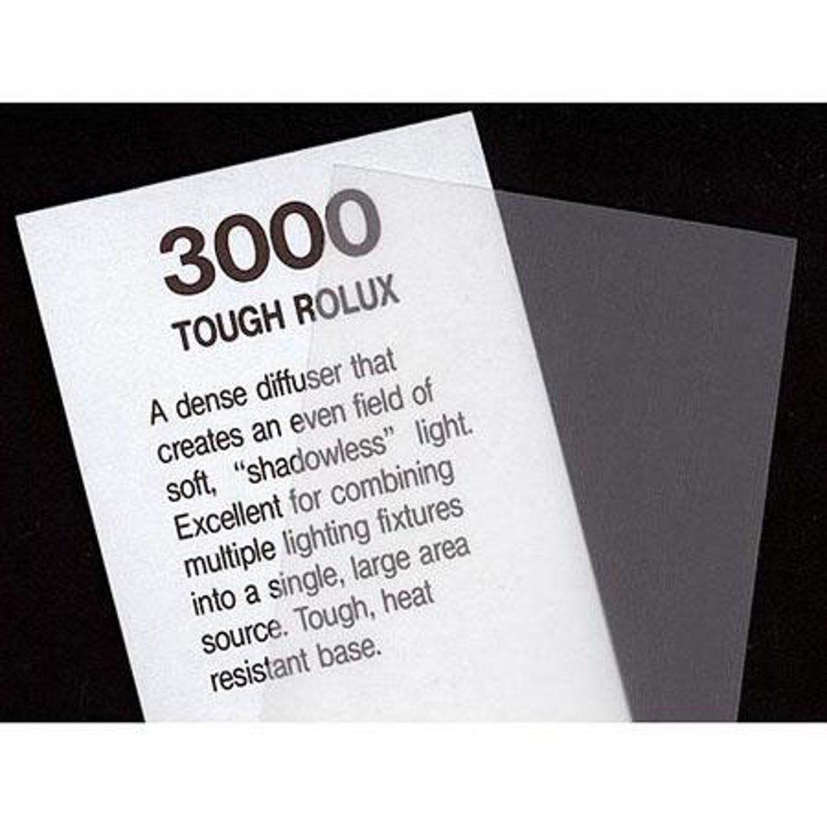 

Rosco Cinegel #3000 Tough Rolux Filter, 48"x25' Roll