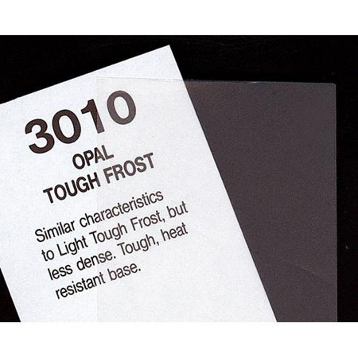 

Rosco 3010 Cegel Opal Tough Frost, 20x24 Sheet