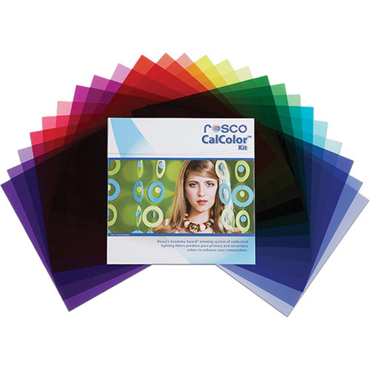 Image of Rosco CalColor Kit 12&quot; x 12&quot; Filter Gels