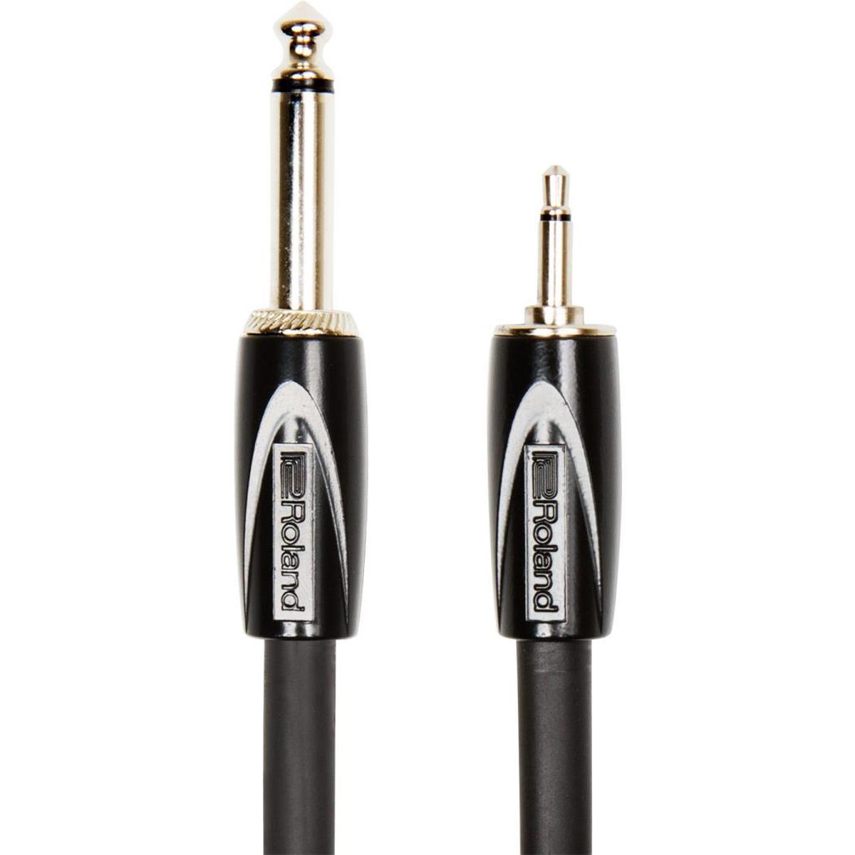 

Roland Black Series 3' Interconnect Cable, 1/8" to 1/4"